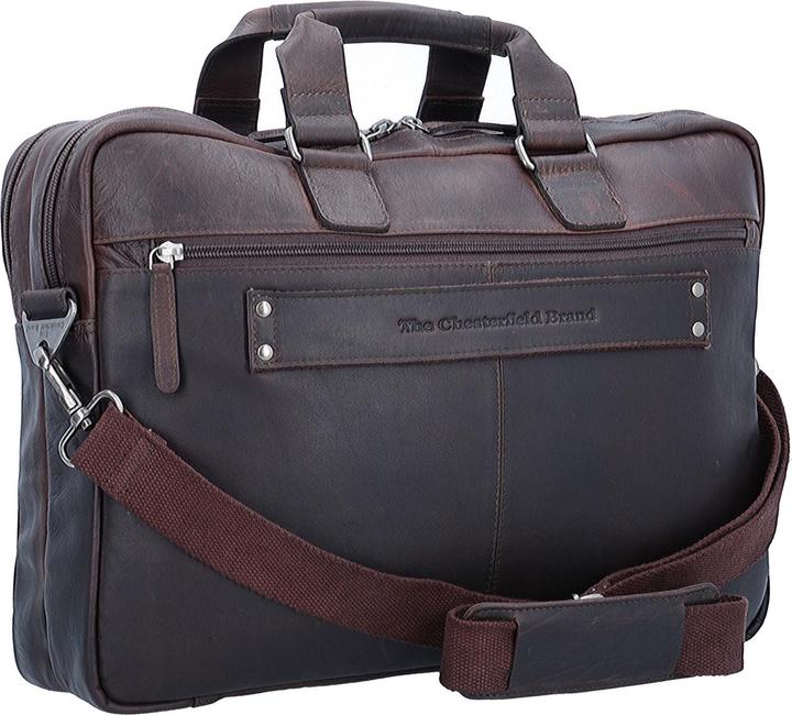 Image du produit The Chesterfield Brand Porte-documents Wax Pull Up en cuir 40 cm pour ordinateur portable (17.30")