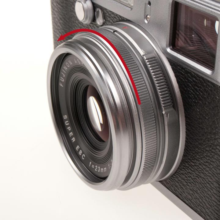 Image du produit JJC LH JX100 Fuji Zonnekap Zilver