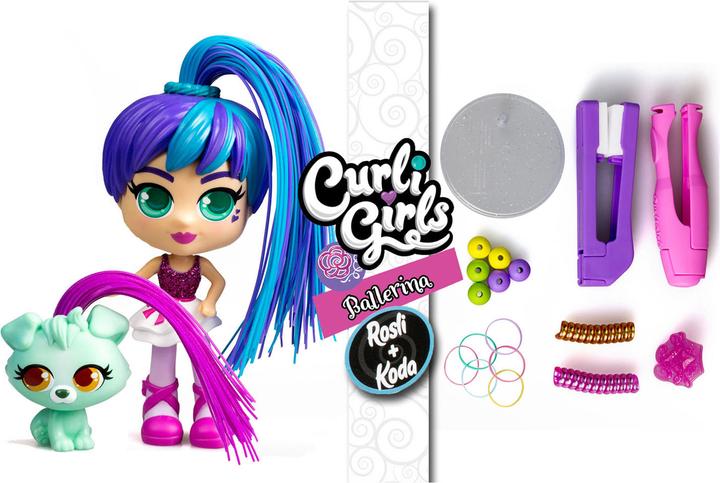Actual product image Silverlit Curli Girls Deluxe - Rosli & katje Koda