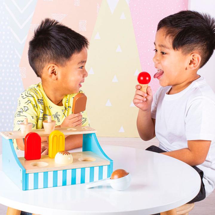 Actual product image Bigjigs Wooden ice cream parlor