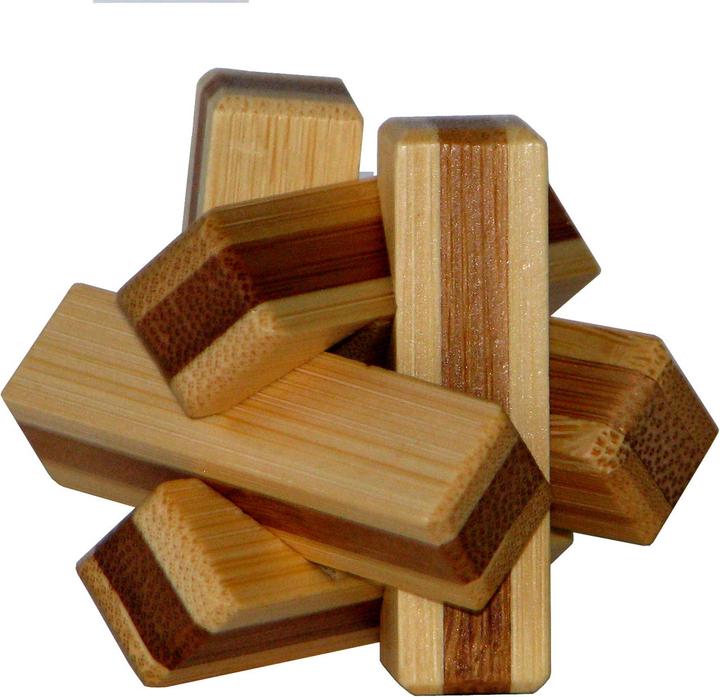 Eureka! 3D Bamboo Breinpuzzel Firewood ** (Multilingual)