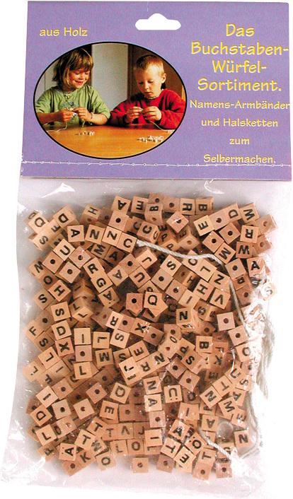 Produktbild Goki Buchstabenperlen