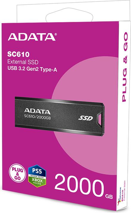 Immagine prodotto Adata SC610 (2000 GB, USB-A)