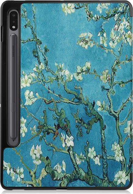 Actual product image MU Style Triple folding cover with pattern (Galaxy Tab S7)