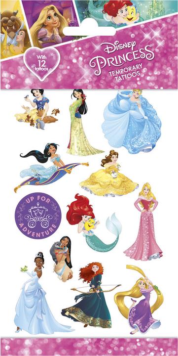 Actual product image Totum Tattoos Disney Prinses