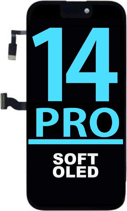Ferryxpress iPhone 14 Pro SOFT OLED Einheit (Display, iPhone 14 Pro)
