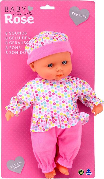 Image du produit Baby Rose Baby Doll avec son