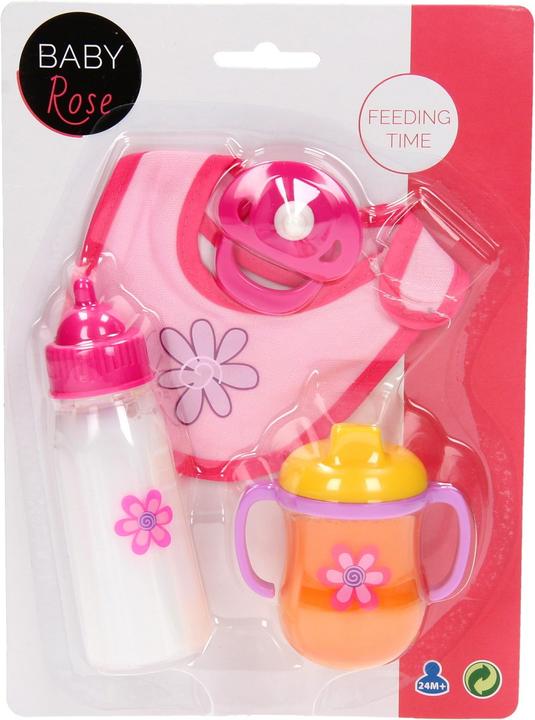 Actual product image Baby Rose Poppenspeelset Etenstijd