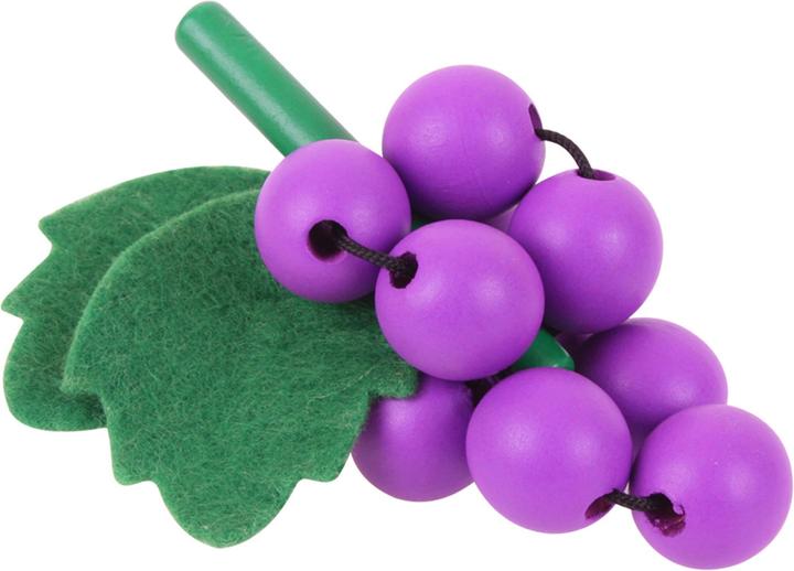 Actual product image Bigjigs Wooden bundles of grapes
