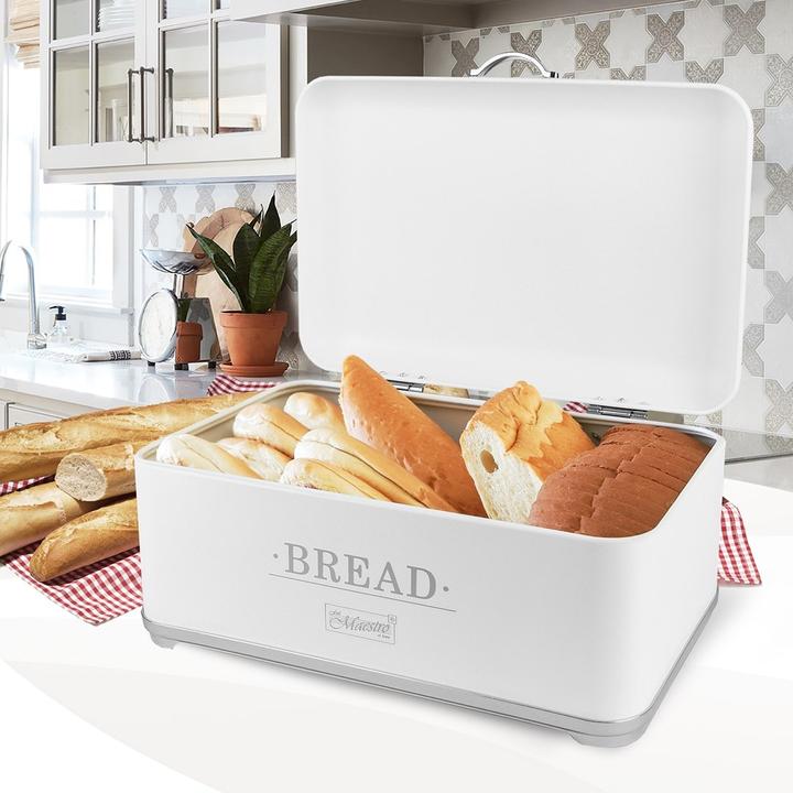 Actual product image Maestro MR-1677-AR-W Bread Bin Rectangular