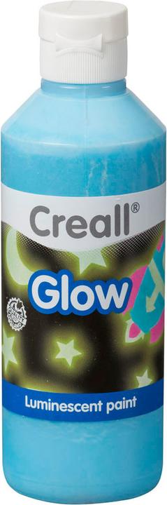 Produktbild Creall Glow in the Dark Verf Blauw, 250ml (Nachtleuchtfarbe, 250 ml)