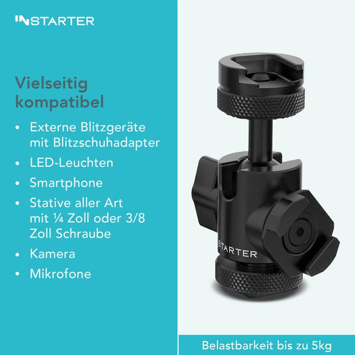 Produktbild Wiltec FlexMount Kopf Plus (Kugelkopf)