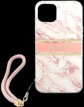 Produktbild Guess Hard Cover Marble Stripe with Strap (Apple iPhone 13 Pro Max)