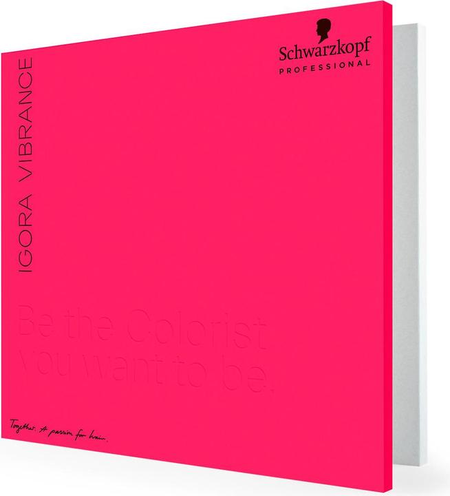 Actual product image Schwarzkopf Professional IGORA VIBRANCE Compact colour chart