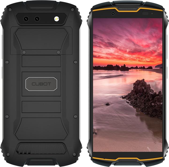 Actual product image Cubot King Kong Mini 2 (32 GB, Orange, Black, 4", Dual SIM, 13 Mpx, 4G)
