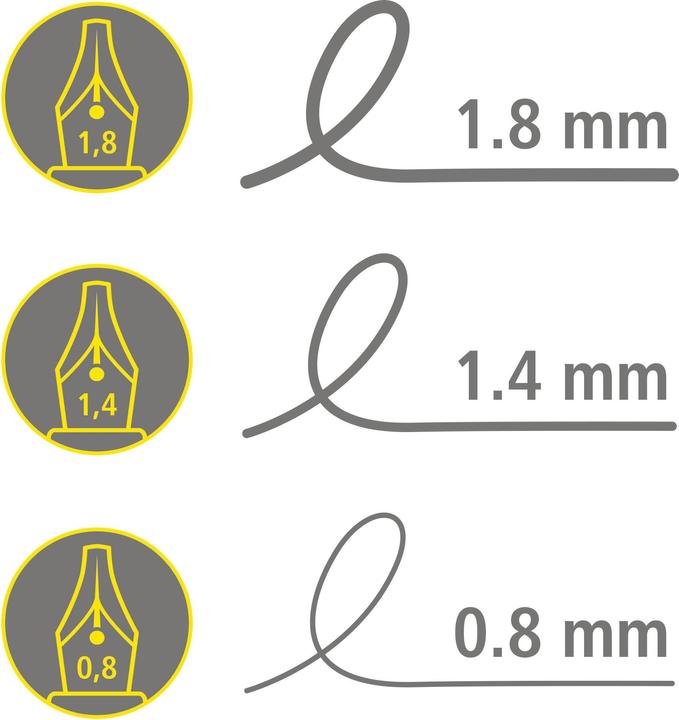 Immagine prodotto Online Set Calligrafia (Marrone, 1 x)