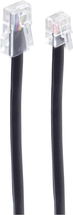Image du produit Shiverpeaks ®-BASIC-S--Modular-ISDN câble de connexion Western plug 8/4 vers Western plug 6/4, 6.0m