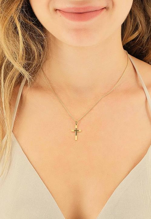 Produktbild Muau Kreuz (750, 14 K Gold)