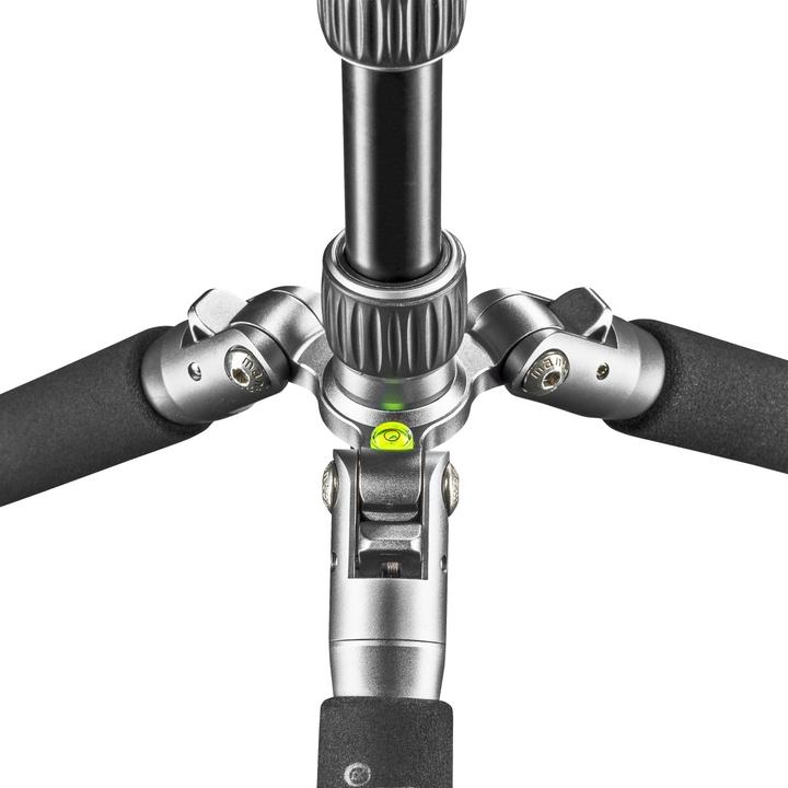 Image du produit mantona light traveller Trépied de voyage noir/gris (Métal)
