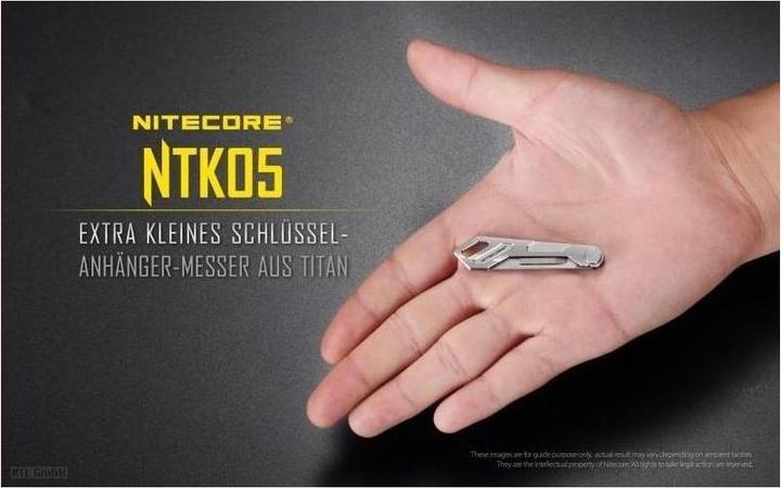 Immagine prodotto Nitecore Coltello in titanio NTK05