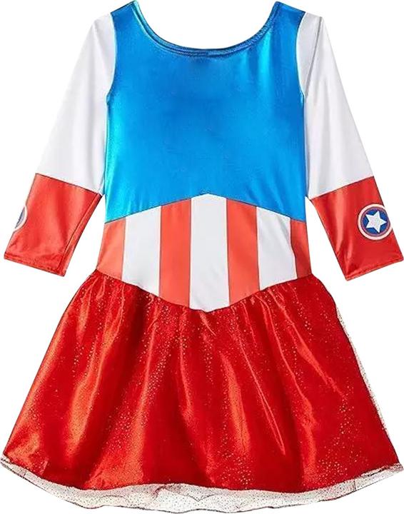Produktbild Captain America Dream Kostüm Mädchen (104)