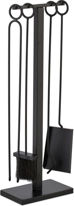 Productafbeelding Relaxdays 5-delig haardbestek setje (25,5 x 15,5 x 77,5 cm)
