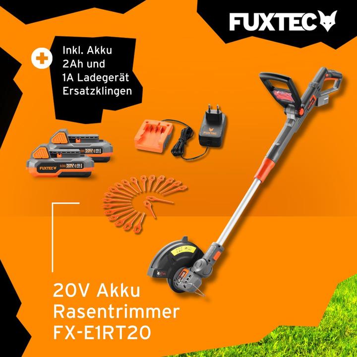 Immagine prodotto Fuxtec FX-E1RT20 SET (Coltelli plastica)