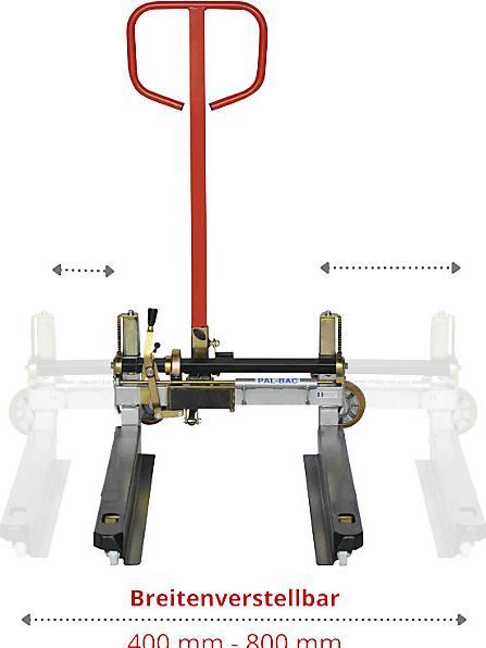 Immagine prodotto kaiserkraft Transpallet Palbac (1000 kg)