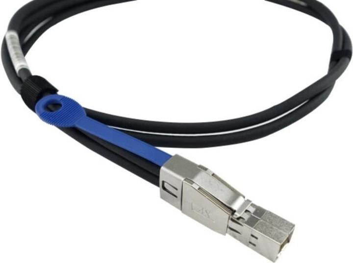 Actual product image CBO NetApp X66032A compatible BlueLAN MiniSAS cable 2 metres BL464601N2M30