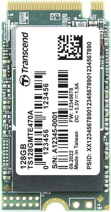 Nutritional values and ingredients Transcend MTE470A 128 GB Internal M.2 PCIe NVMe SSD 2242 PCIe NVMe 3.0 x4 Industrial (128 GB, M.2 2242)