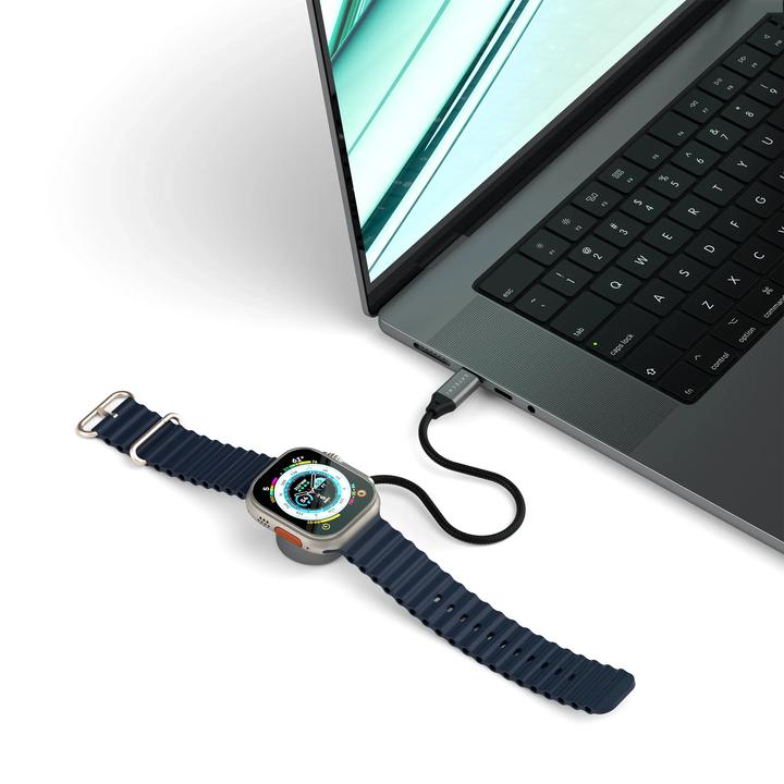 Actual product image Satechi USB-C Apple Watch fast charging cable