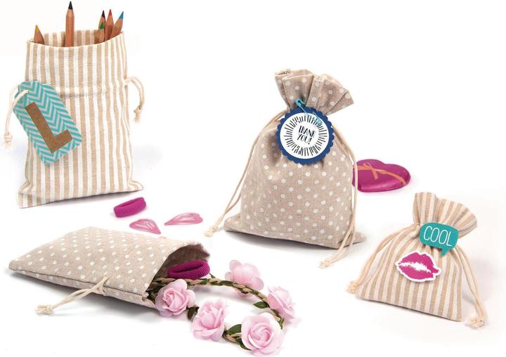 Produktbild Folia Stoffbeutel (Geschenktüte, 6 x)