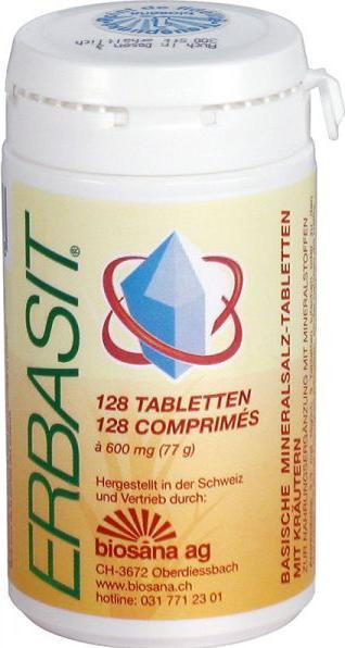 Actual product image Biosana Mineral salt tablet with herbs (1 Piece, Pills, 96 g)