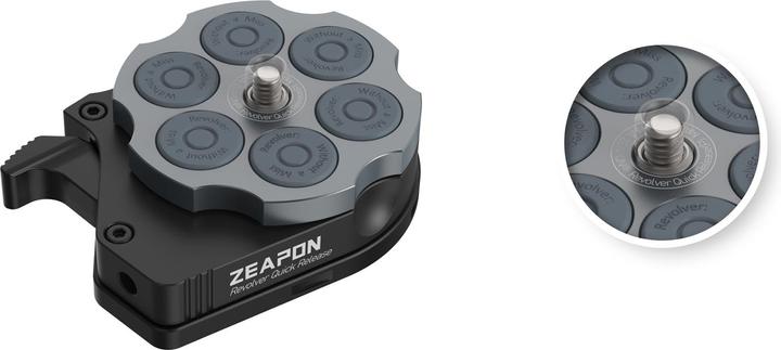 Actual product image Zeapon Revolver Quick Release (Stand adapter)