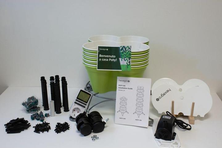 Actual product image Hexagro Poty Kit L Smart Gardening