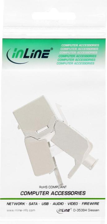 Produktbild InLine Keystone RJ45 Buchse mit LSA Einsatz