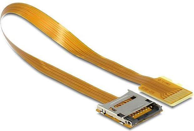 Produktbild Delock Adapter Micro SD Stecker > Micro SD Buchse Verlängerung