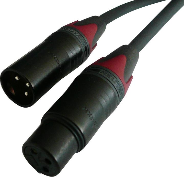 Actual product image Contrik XLR f to XLR m (3 m, XLR)