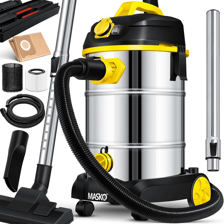 Image du produit Masko Aspirateur industriel (Aspirateur eau et poussière)