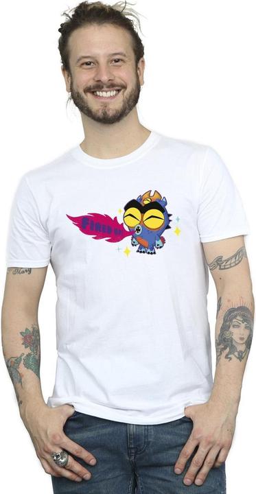 Immagine prodotto Disney Big Hero 6 Baymax Fred Fired Up Maglietta Uomo (L)