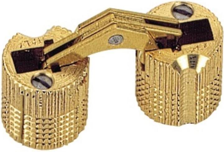 Image du produit Hettich Charnière cylindrique à percer 14 mm laiton brossé mat à percer