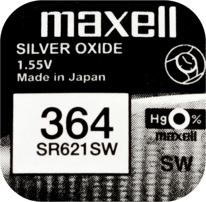 Produktbild Maxell SR621SW (10 Stk., SR60, 23 mAh)