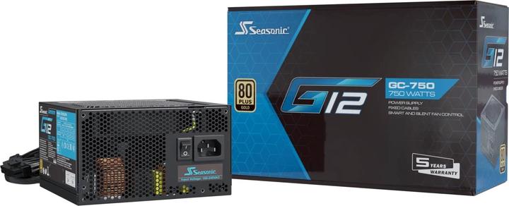 Actual product image Seasonic G12 GC-750 (750 W)