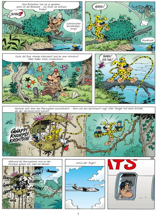 Image du produit Marsupilami 33: Die Orchidee der Chahutas (Allemand, Dugomier, André Franquin, 2023)