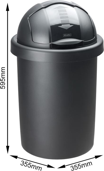 Immagine prodotto Rotho bob a rulli (30 l)