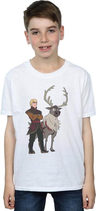 Immagine prodotto Disney Frozen 2 Sven And Kristoff Maglietta Ragazzi (152, 158)