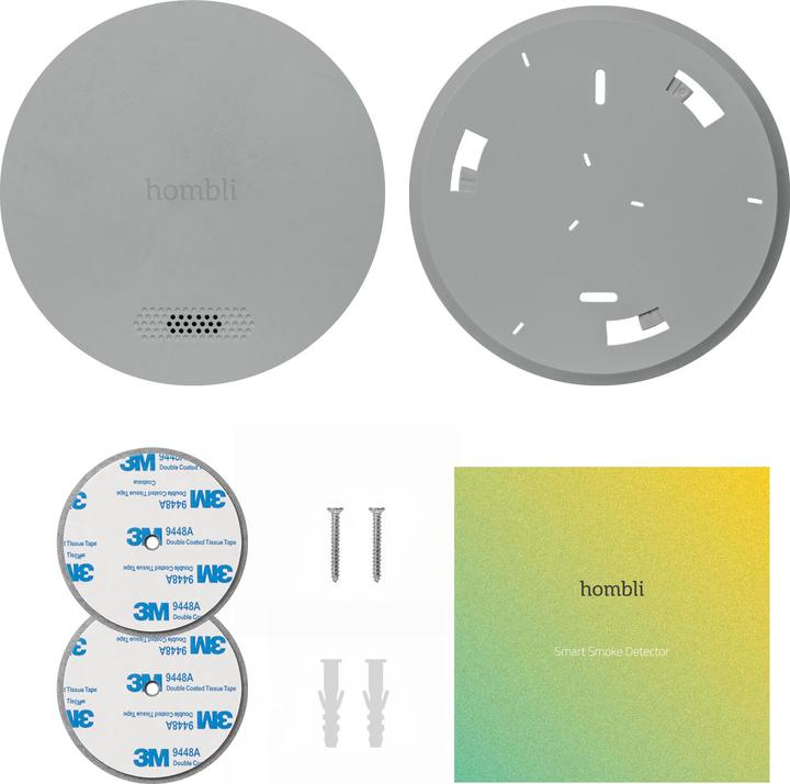 Actual product image Hombli Smart Smoke Detector