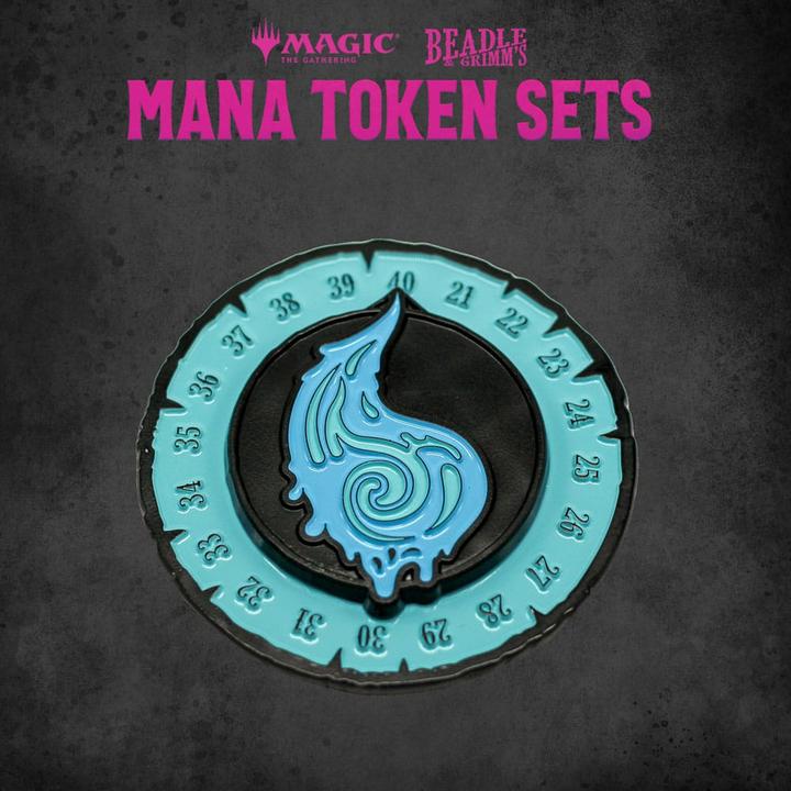 Produktbild Beadle & Grimm´s Magic the Gathering Dice and Token Pack Blue Mana