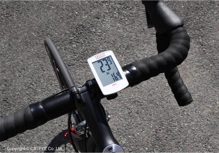 Actual product image CatEye Padrone CC-PA100W bike computer