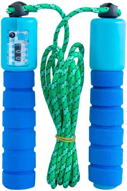 Produktbild PhoneLook Fitness Springseil PVC Soft-touch Griffe mit integriertem Zähler (250 cm)